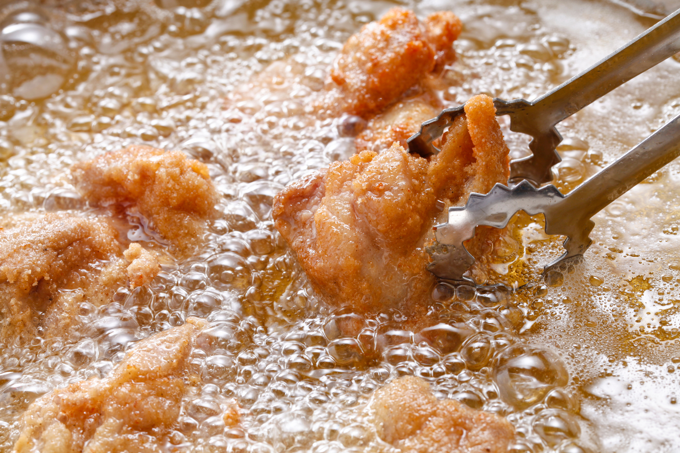 Deep-fried chicken